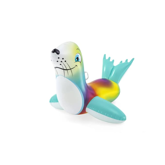 Bestway Rider Flash N' Splash Zeehond Ride-On