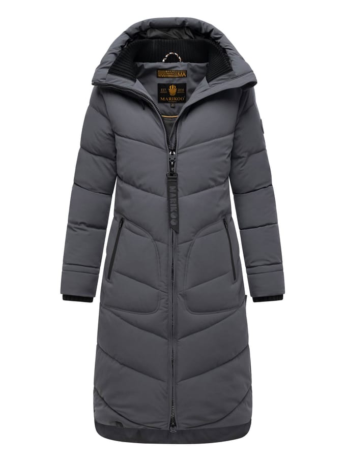 Marikoo Benikoo dames winterjas – lang, warm & stijlvol