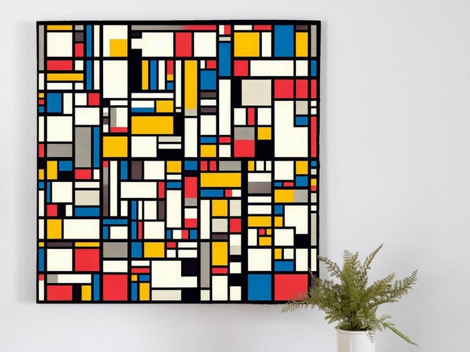 Kunstprint | Wanddecoratie | Dibond | 40 × 40 cm