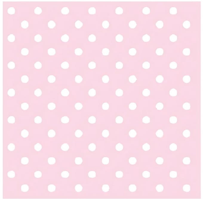 Ambiente Servetten - 20x stuks - met stippen - groen - blauw - 33 x 33 cm - papier