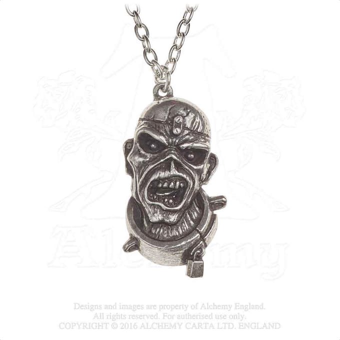 Alchemy Iron Maiden - Piece Of Mind Eddie Ketting - Zilverkleurig