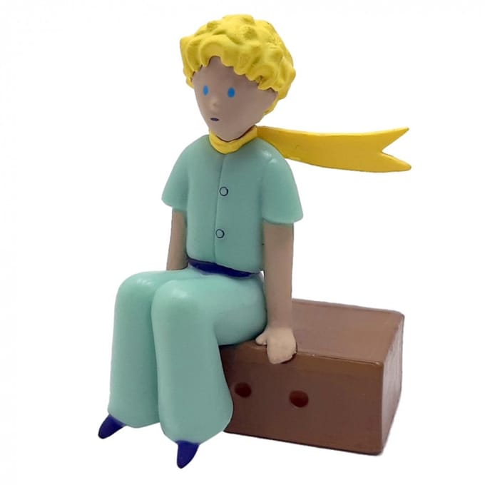 Plastoy - The Little Prince On His Box Figure