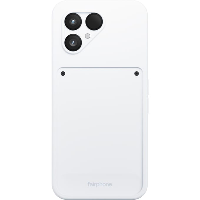 Originele Protective Soft Case voor de Fairphone 6 / 6+ - Cloud White