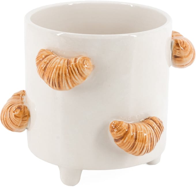 HomeBound by KY | Aardewerk vaas croissants | bloemenvaas