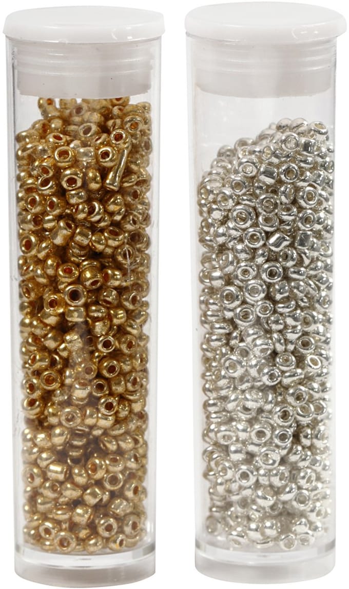 Creotime Rocailles 1,7 Mm Goud/zilver