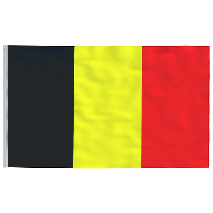vidaXL - Vlag - België - 90x150 - cm