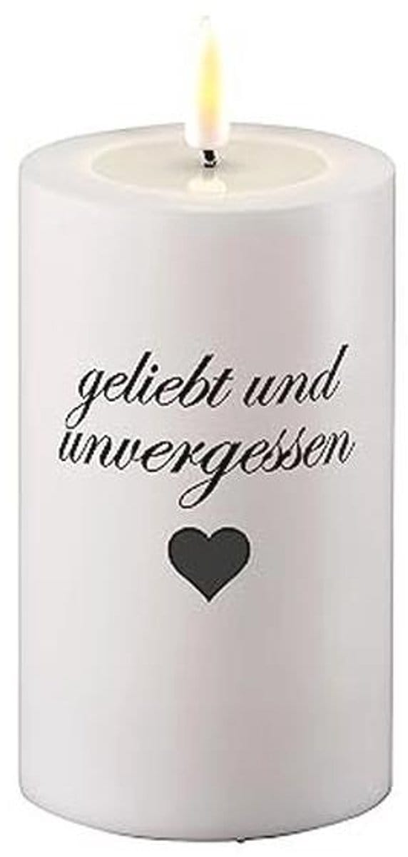 Stylische Grafkaars voor Binnen en Buiten - Perfect voor Herinneringen