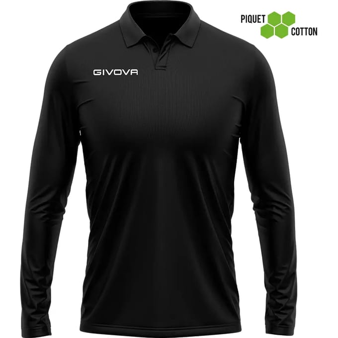 Polo met lange mouwen Givova Winter