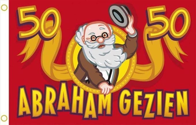 Gevelvlag Abraham 90 X 60 Cm