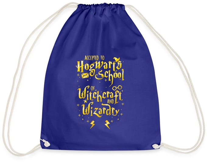 Harry Potter wachtend op mijn brief Gymtas