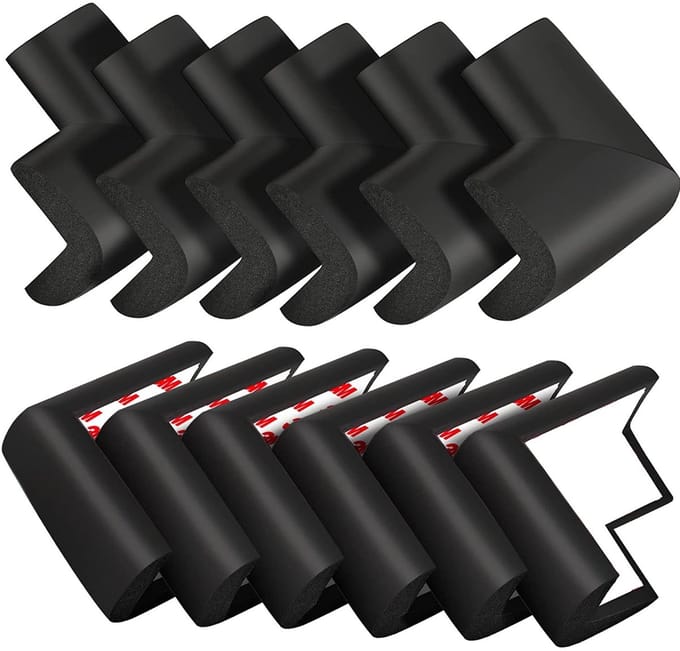 Dailygoods- Hoekbescherming 12 Stuks - Zelfklevend