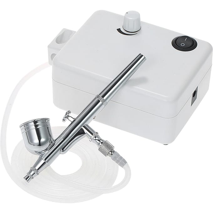 Geevorks Multifunctionele Airbrush Mini Luchtcompressor Set Gravity Feed Air Brush Kit voor Kunstschilderen