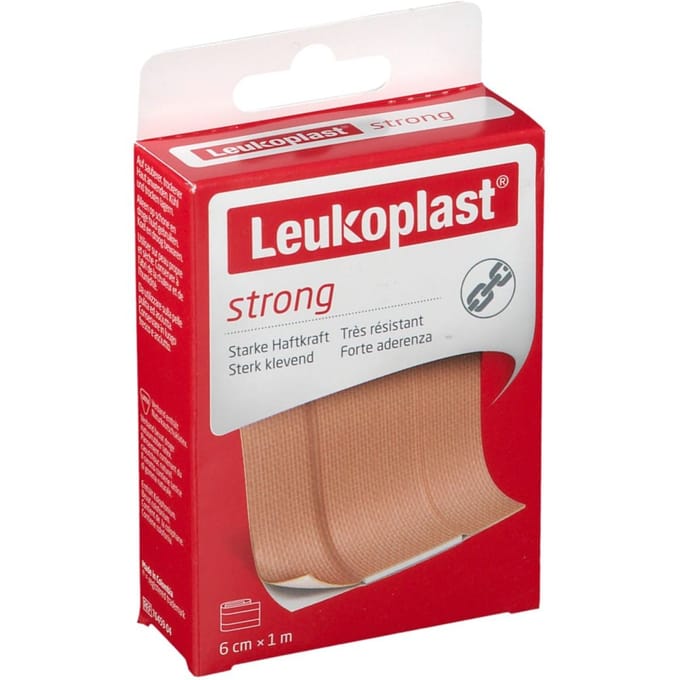 Leukoplast Pleister strong 1m x 6cm 1 Stuks