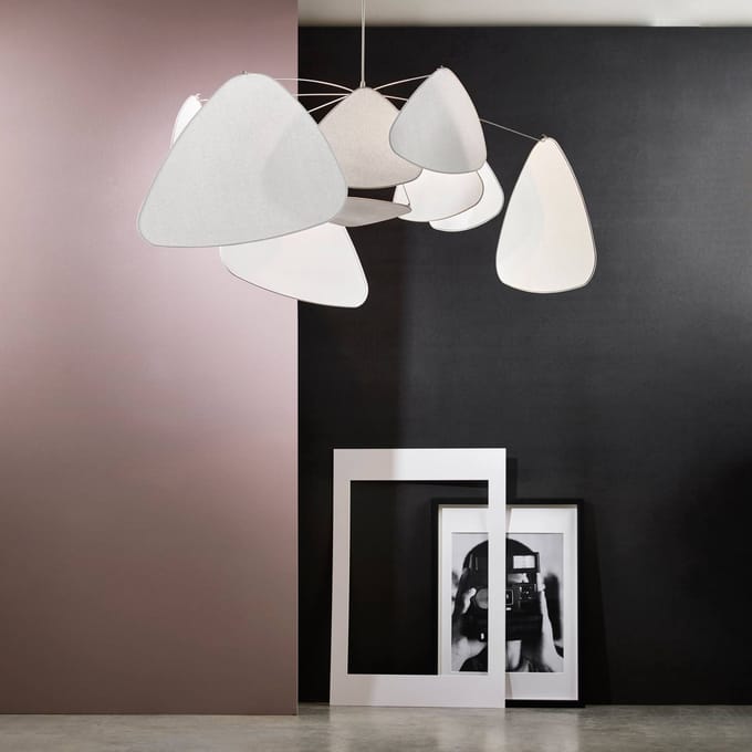 MARKET SET hanglamp Screen XL, 60 cm, wit, papier