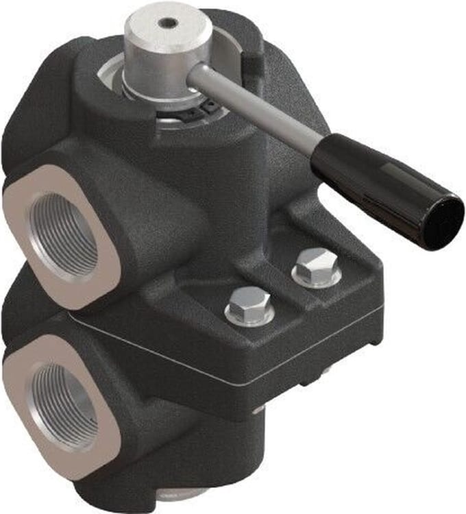 Hydraulische 6-Weg Wisselklep (3/8 - 1/2)3/8