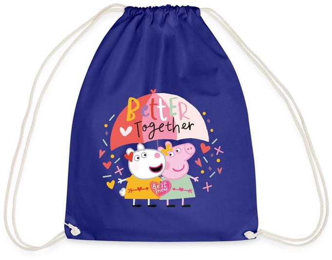 Peppa Pig En Suzy Sheep Better Together Gymtas