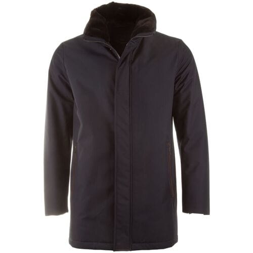 Paul & Shark Jack Car coat Save the Sea With Suede  Navy / male