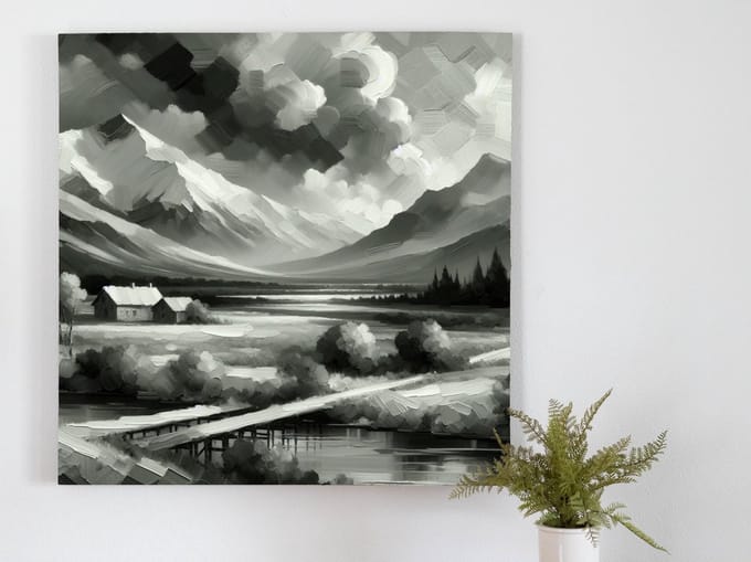 Kunstprint | Wanddecoratie | Dibond | 60 × 60 cm