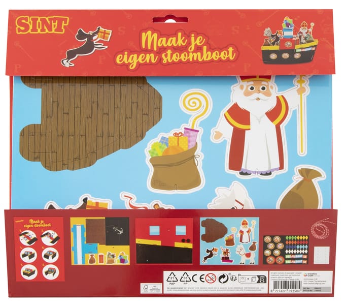 Grafix Sinterklaas Craft Set - Make your own Steamboat