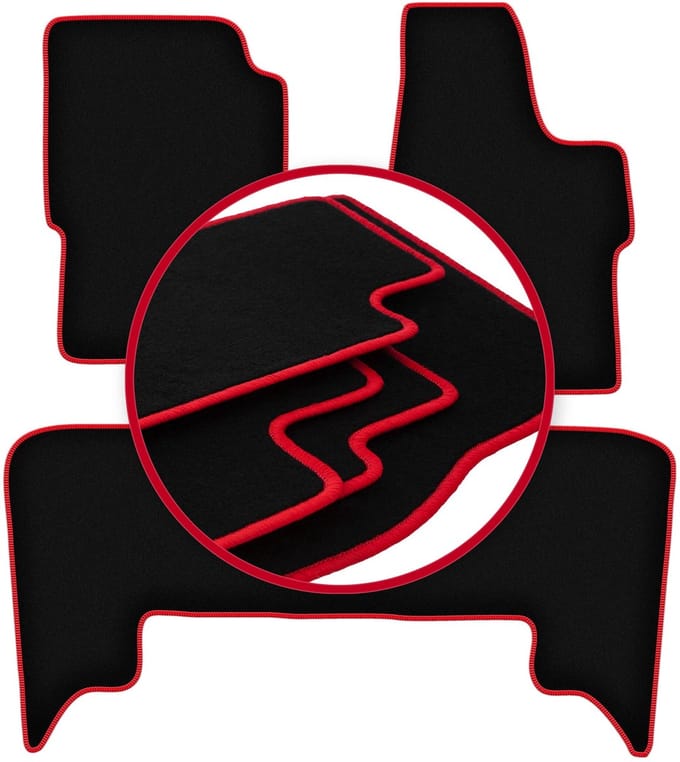CARLUX-RED automatten voor: Opel Monterey SUV (1991-1999)