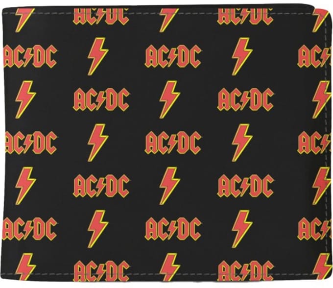 Portefeuille Rock à Gogo AC/DC All Over Print