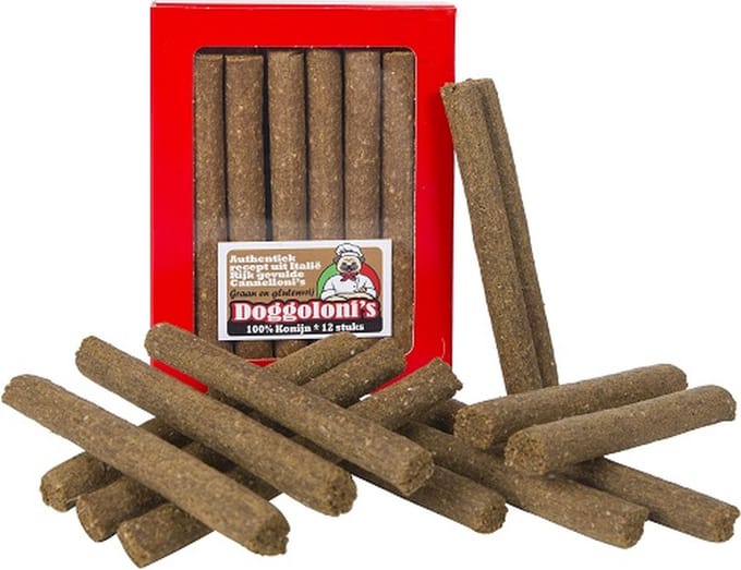Doggoloni's- 100% konijn-3 x 12 stuks-hondensnacks-Animal King