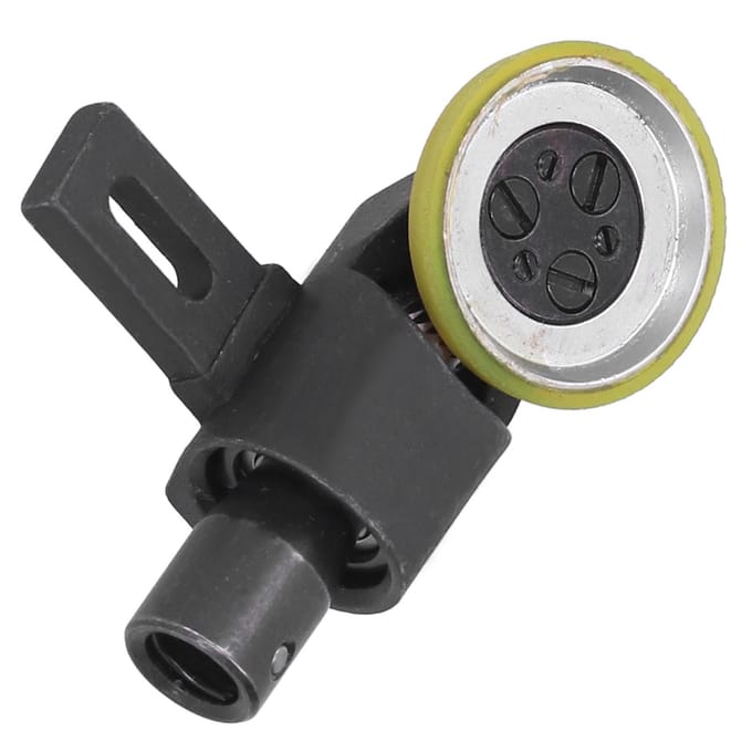 Pied-de-biche Rouleau à Caster en Plastique Multifonction Pièces de Machine à Coudre Industrielle pour Cuir(28mm 26MM black