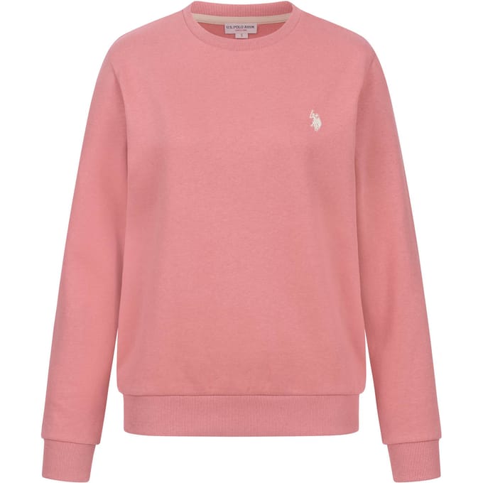 U.S. POLO ASSN. dames sweatshirt trui USZoee van katoenmix