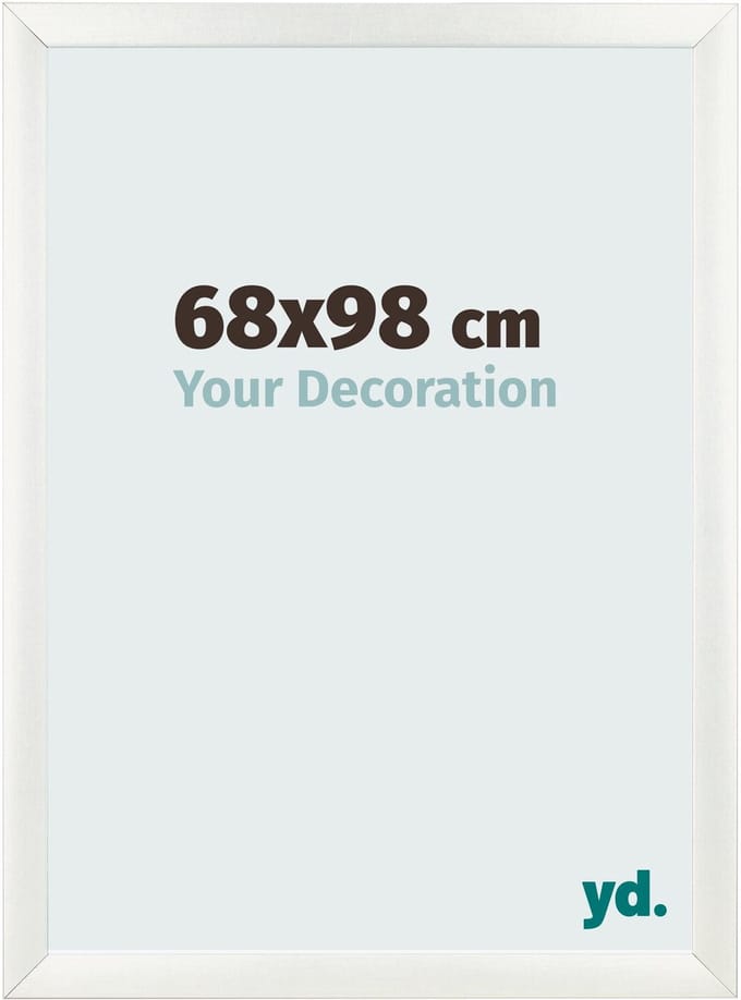 Your Decoration - Fotolijst 68x98 cm - MDF - Wit Geveegd - Pisa