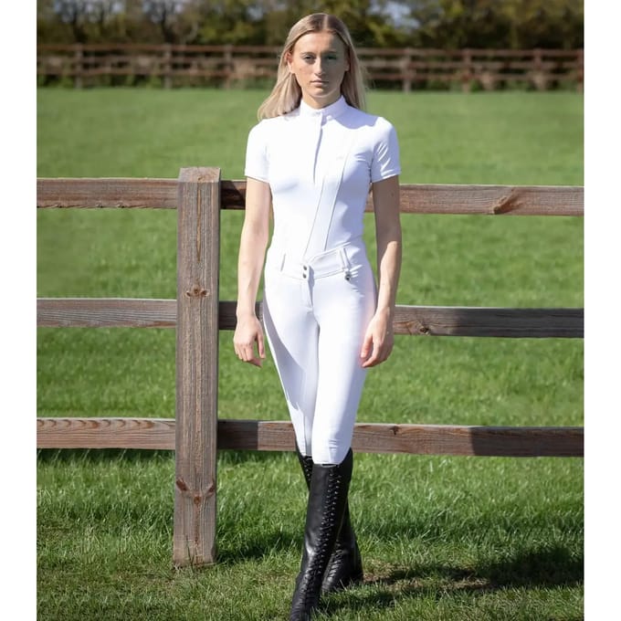 Dames hoge taille wedstrijdbroek Premier Equine Sophia