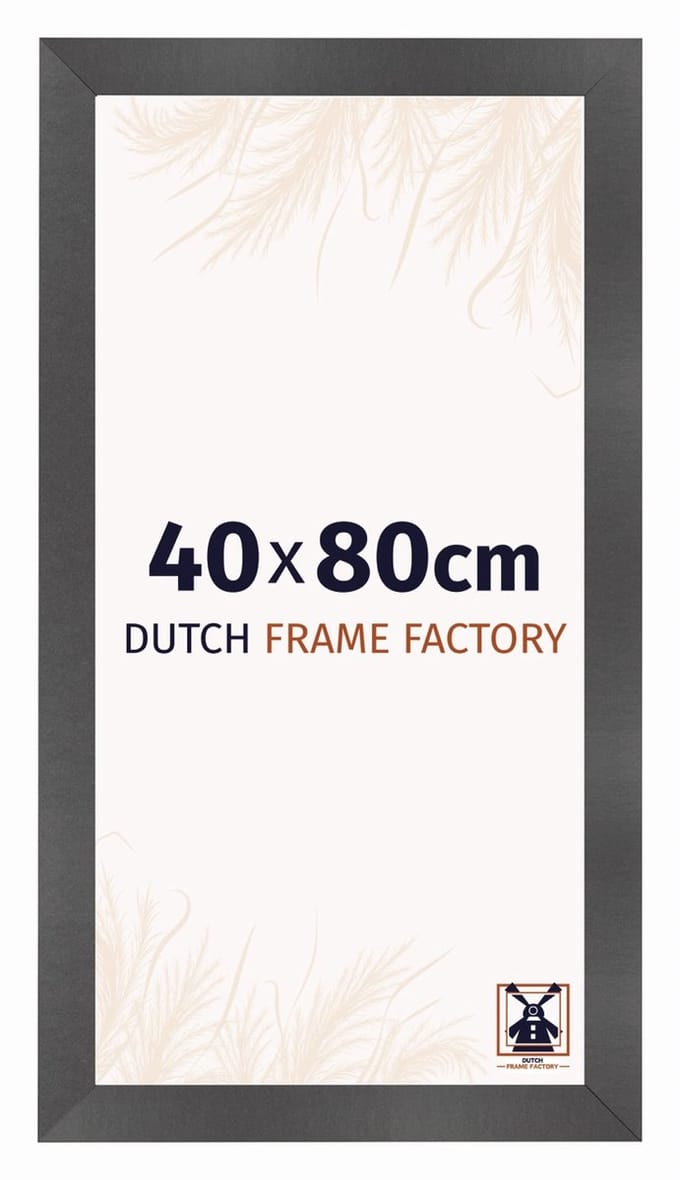 Fotolijst 40x80 cm - MDF - Zwart Mat - Praag