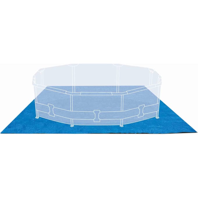 Intex Zwembad grondzeil vierkant 472x472 cm 28048