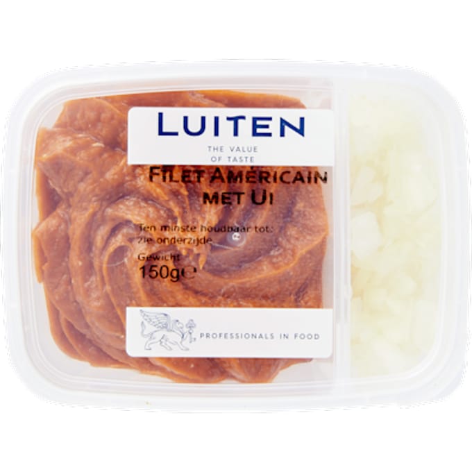 Filet Americain met ui