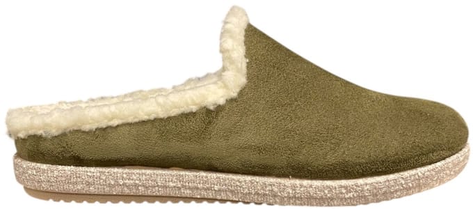 Relax Pantoffel Slipper 25SEE06-02 Kaki Maat 37