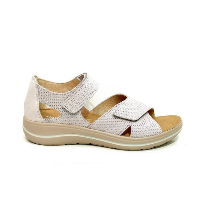 Hartjes Leren Dames Sandalen - Zacht Roze - 37
