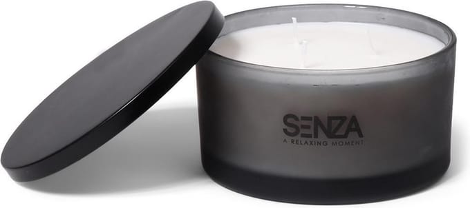 SENZA geurkaars sandelhout en amber - groot