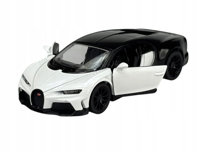 Kinsmart Bugatti Chiron Supersport Wit 1:38 Speelgoedauto