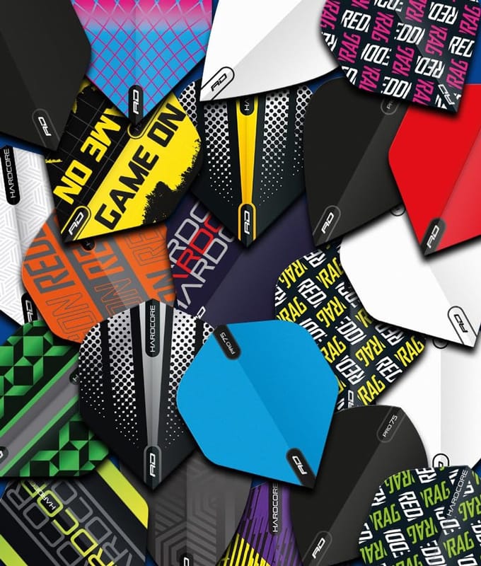 Assorted Dart Flights Set of 25 for Any Dart Player
