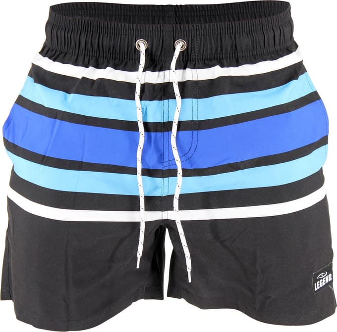 Legend Zwembroek Summer Stripes zwart L