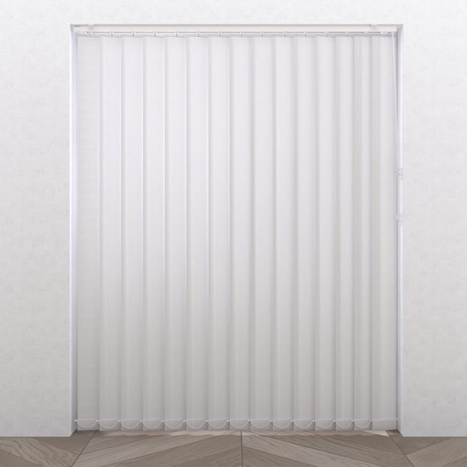 Lamellen set Easy Fiber - Transparant - White - 40 x 260 - 5 lamellen
