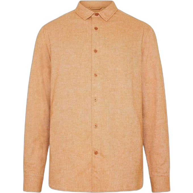 Flanellen overhemd KnowledgeCotton Apparel Dune