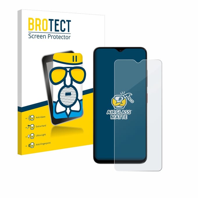 BROTECT - Screenprotector voor ZTE Blade A35e - Folie Beschermfolie Beschermglas matte