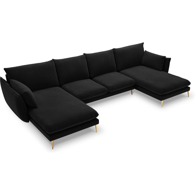 5-zitshoekbank Elio velvet | Milo Casa