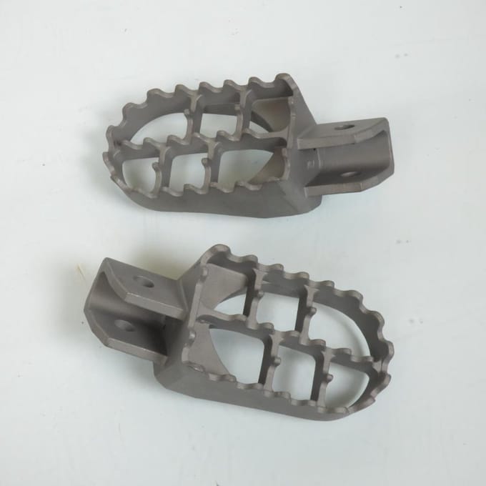 Cale pied large spécial cross enduro pour moto enfant Yamaha 80 PW 1983 à 2012