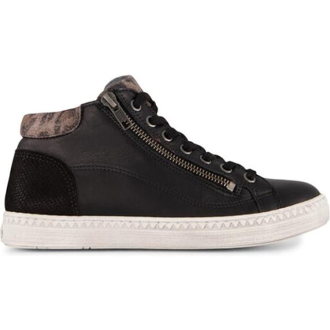 Aqa Veterboots zwart Leer - Maat 41