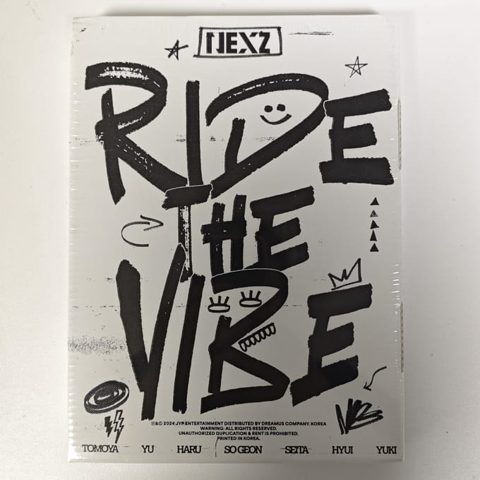 NEXZ - [RIDE THE VIBE] Korea 1e Single Album Vibe
