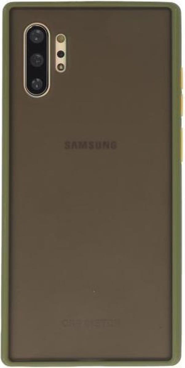 Kleurcombinatie Hard Case voor Samsung Galaxy Note 10 Plus Groen