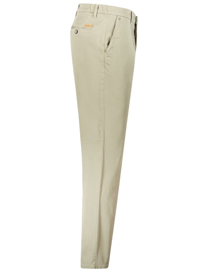 Gardeur katoenen broek khaki
