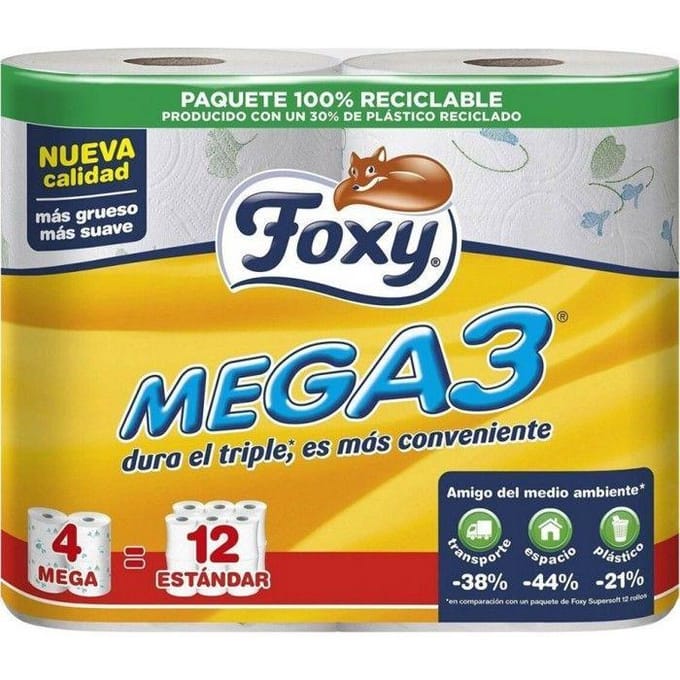 NC Toiletpapier Foxy Mega3