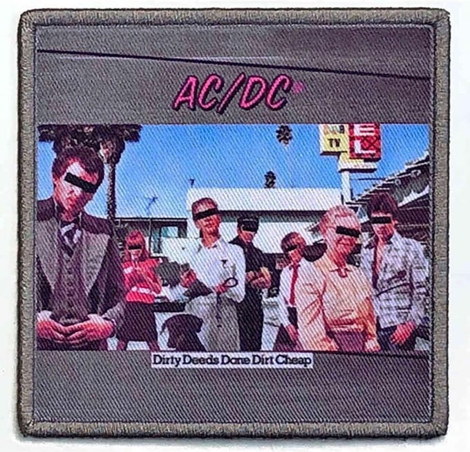 AC/DC - Dirty Deeds Done Dirt Cheap Patch - Multicolours